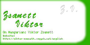 zsanett viktor business card